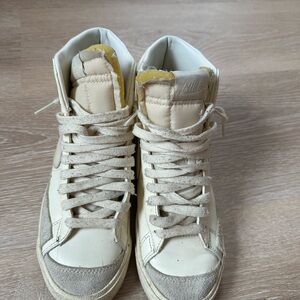 Nike Women's Beige High-Top Sneakers